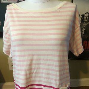 NWT! $58 Vineyard vines knit striped top! Medium